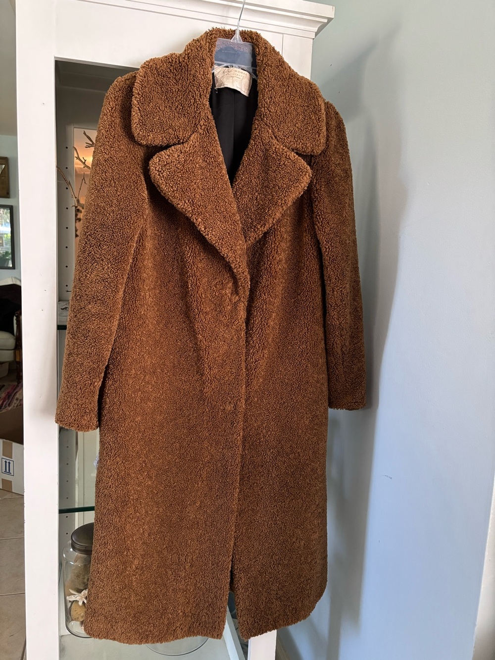 ZARA Brown Teddy Bear Coat - Women’s Cozy Outerwear